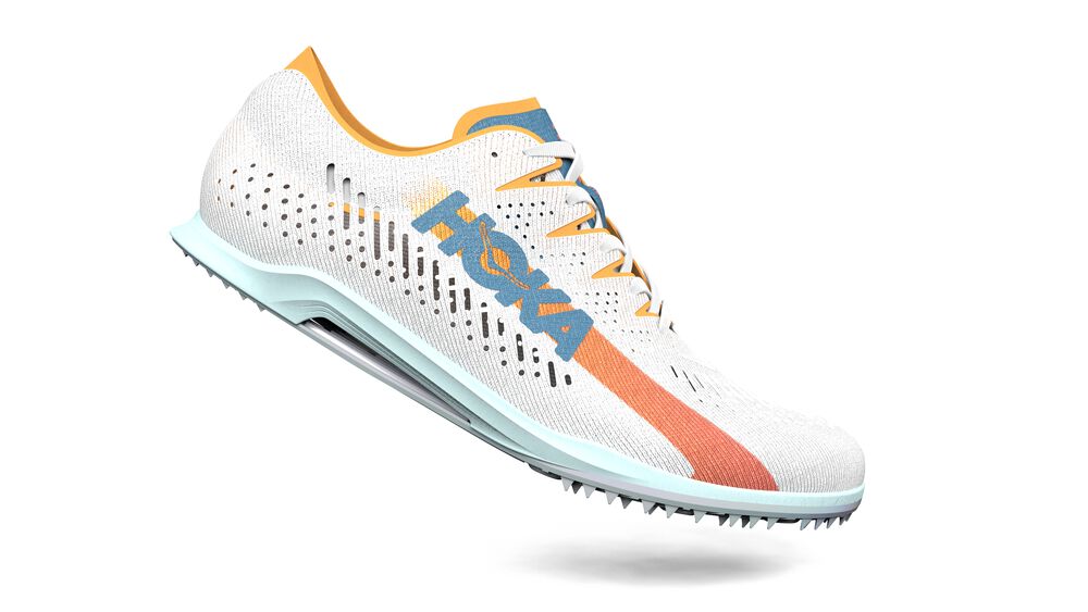 Hoka One One Cielo X MD Spikes All Gender Vita/Gula - SE-3291246